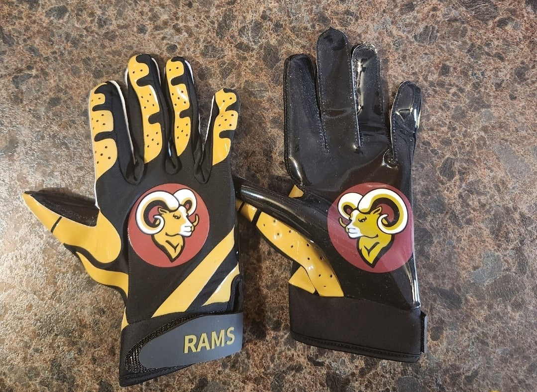 Football Gloves Rams 1.0
