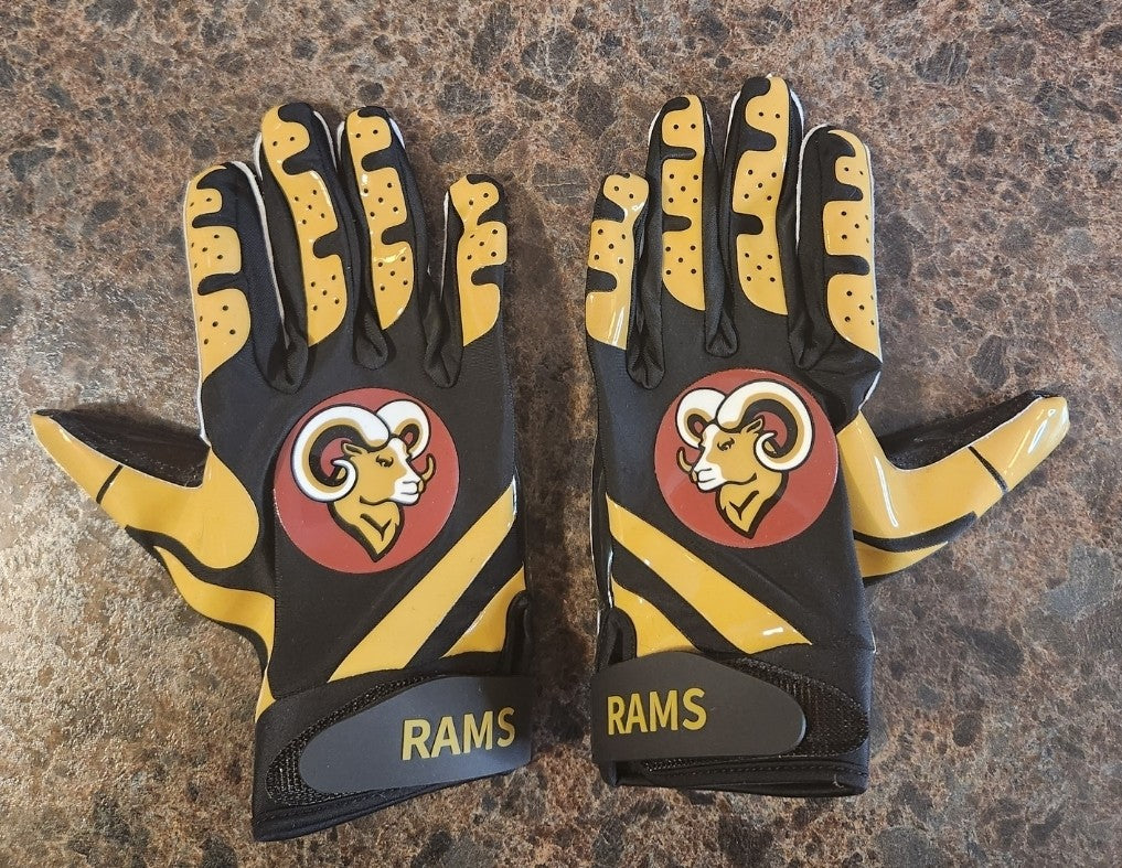 Football Gloves Rams 1.0