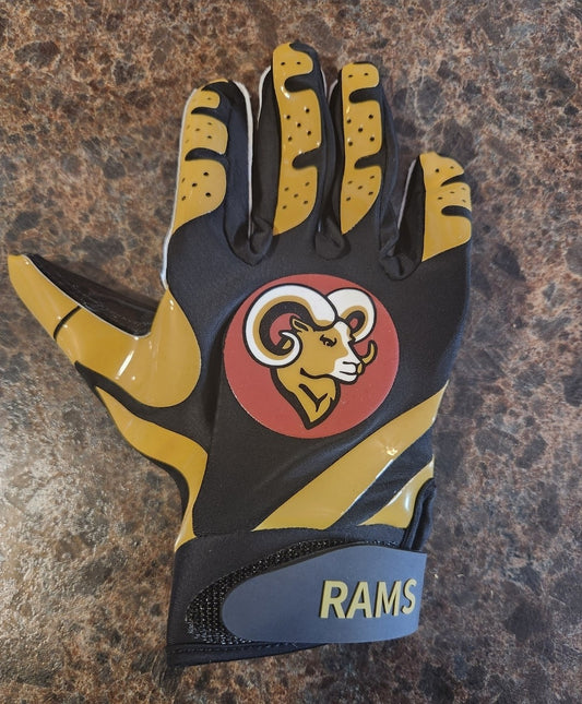 Football Gloves Rams 1.0